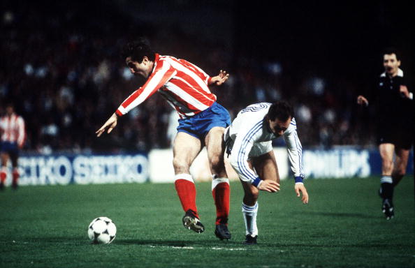 Leta 1986 je Atletico v Lyonu izgubil. | Foto: Getty Images