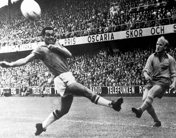 Švedi so leta 1958 kot domačini prvenstva igrali v finalu in izgubili proti Braziliji. | Foto: Getty Images