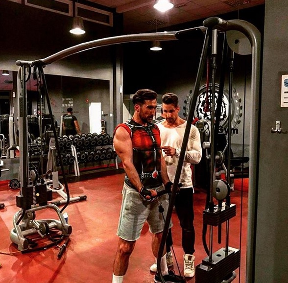 Danijel in Rene se velikokrat skupaj potita v fitnesu. | Foto: Instagram & Imdb