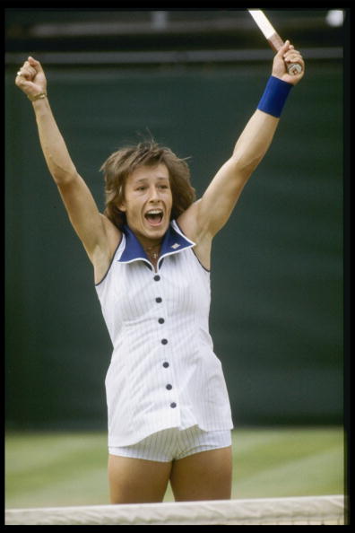 Martina Navratilova je v Wimbledonu prvič zmagala leta 1978. | Foto: Guliverimage/Getty Images