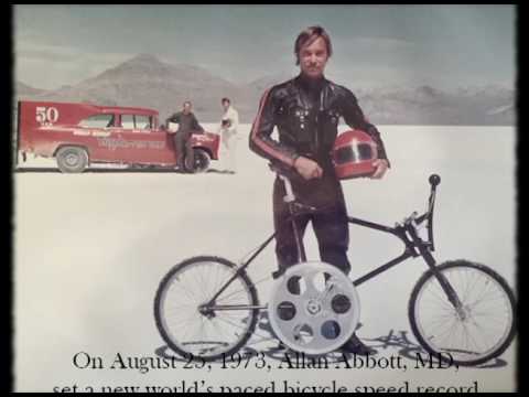 S takšnim kolesom je Allan Abbott podrl rekord na slanih ravnicah Bonnevilla. | Foto: 