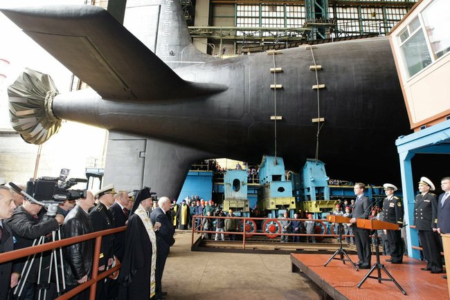 Podmornico je leta 2014 razkril takratni ruski predsednik Dimitrij Medvedjev.
