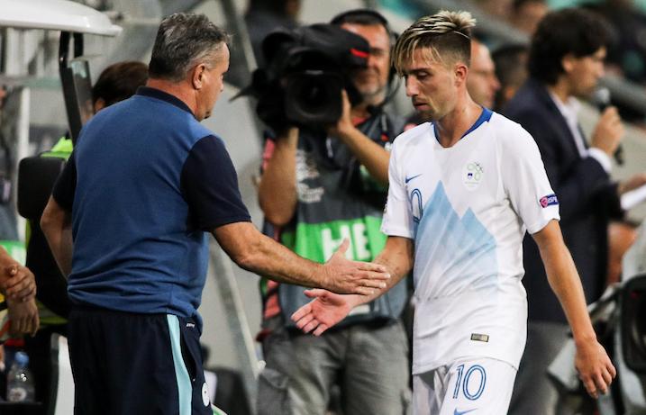 Tega, zakaj se nekateri reprezentanti ne odzivajo na klice selektorja, Primorec ni želel komentirati. | Foto: Morgan Kristan / Sportida