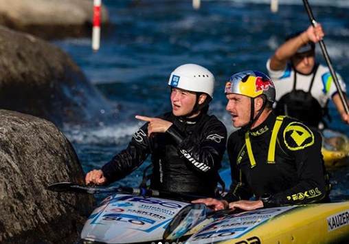 Peter Kauzer je svoje dragoceno znanje delil z mladimi slovenskimi tekmovalci. | Foto: Gulliver/Getty Images