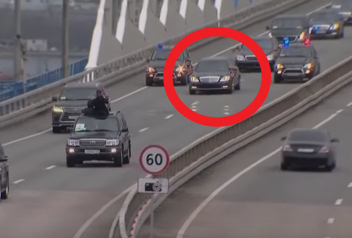 Severnokorejski voditelj se je do zdaj vozil v prestižnem mercedes-maybachu. | Foto: 