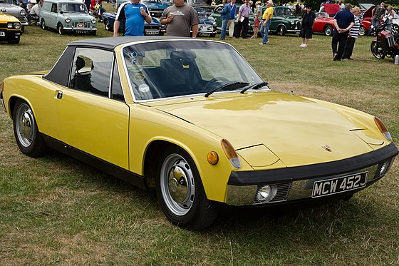 Tak rumeni porsche 914 je leta 1973 prvič opravil neuradno funkcijo varnostnega avtomobila F1. | Foto: Thomas Hilmes/Wikimedia Commons