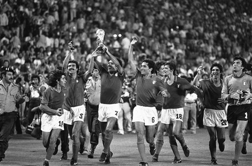 Italija je leta 1982 zmagala na svetovnem prvenstvu v Španiji. | Foto: Gulliver/Getty Images