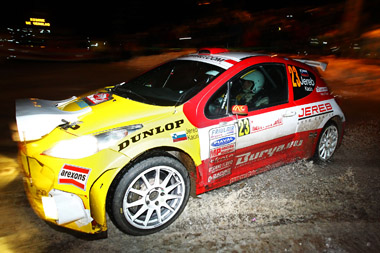 Andrej Jereb (peugeot 207 S2000) je bil leta 2010 v konkurenci IRC skupno deseti, leta 2000 pa Boris Popovič (mitsubishi lancer) v konkurenci SP skupno 15. | Foto: WRC Croatia