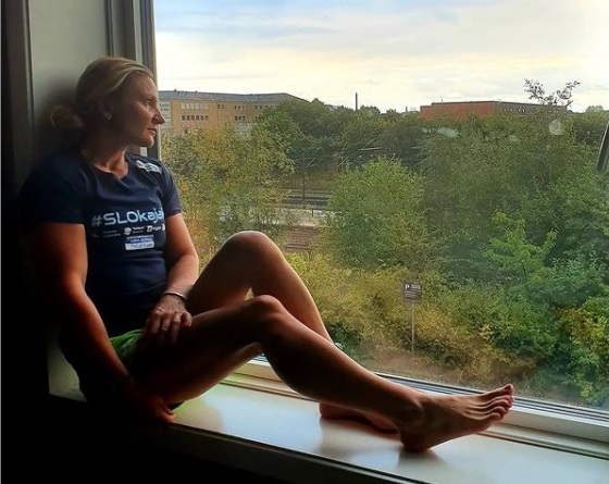 Lini tik pred svetovnim prvenstvom  v Köbenhavnu se je Špela okužila s koronavirusom in morala iti v samoizolacijo. | Foto: Osebni arhiv