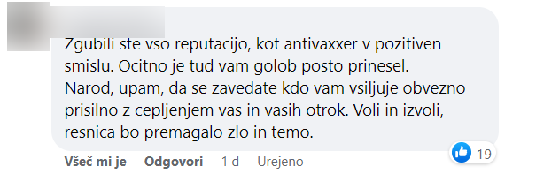 Marko Potrč Komentarji | Foto: Facebook / Posnetek zaslona