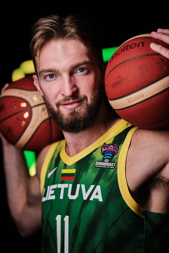 Domantas Sabonis ima številne kakovosti in bo predstavljal veliko oviro za slovensko reprezentanco. | Foto: Hendrik Osula/FIBA