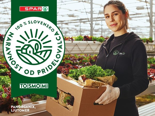 V Sparu lahko kupite solato Živa iz podjetja Panorganix, ki vse leto goji pridelke brez uporabe pesticidov. | Foto: 