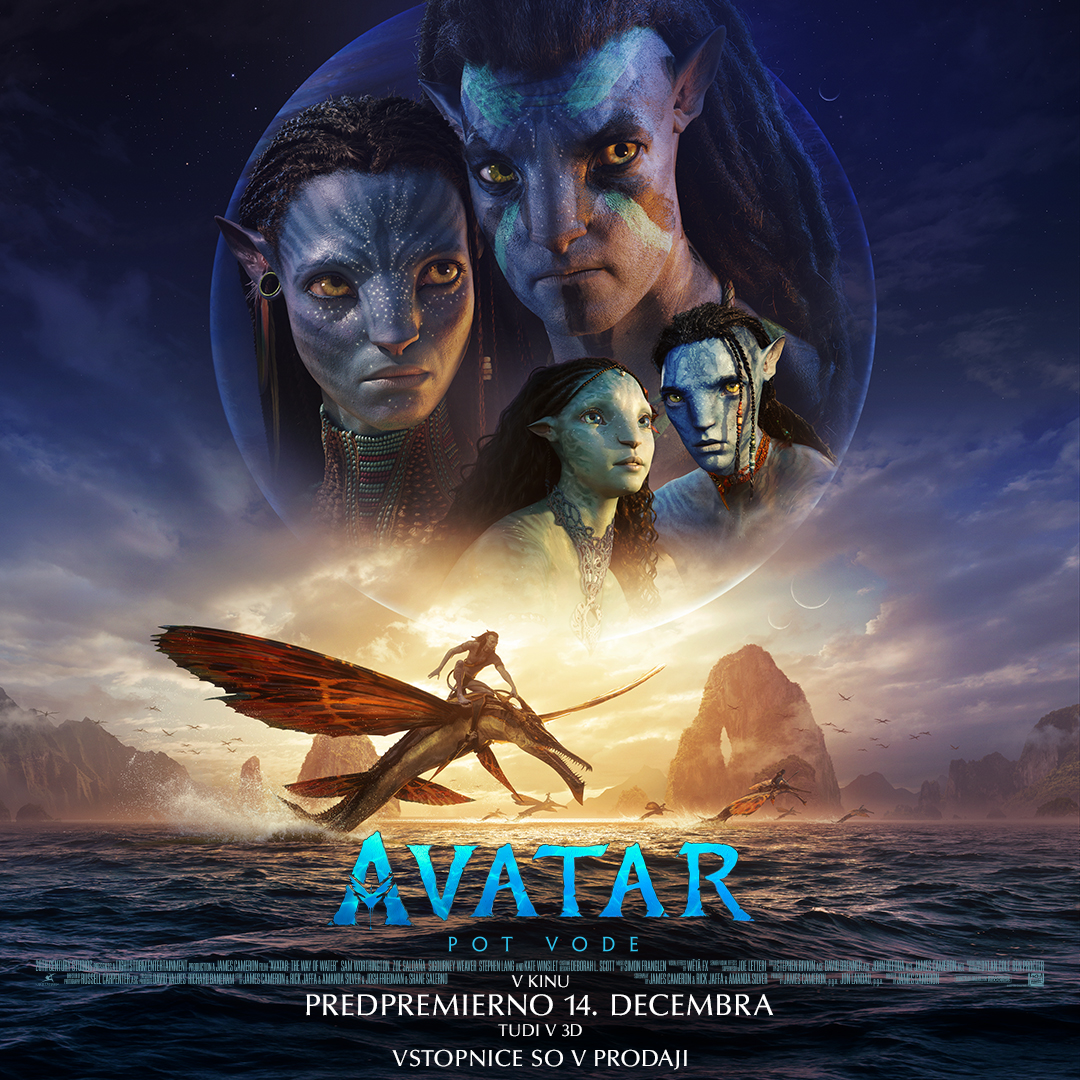Avatar Pot Vode v kina prihaja predpremierno 14 decembra siolnet