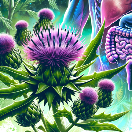  Cvetovi pegastega badlja nosijo posebna semena, ki vsebujejo zmes učinkovin flavolignanov. | Foto: Mind trade d.o.o.