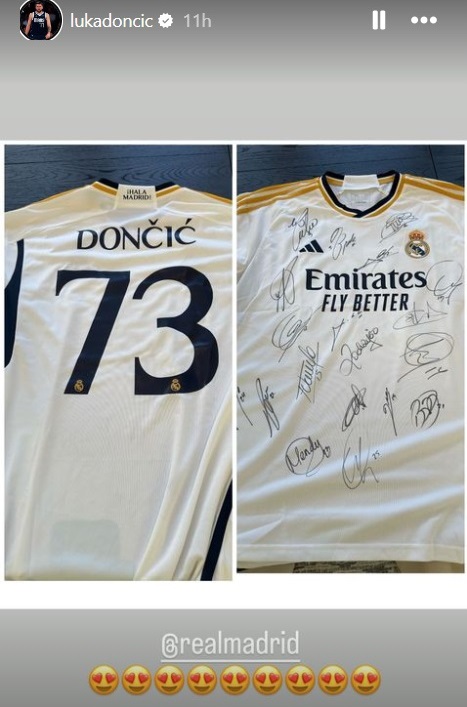Dončić 73 | Foto: Instagram