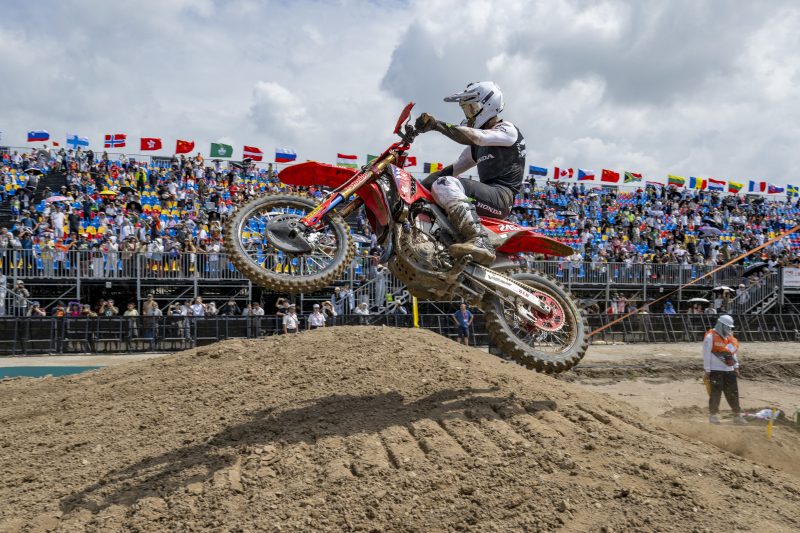 Mais recentemente, Gajser foi sétimo em Xangai, o seu pior resultado da temporada. | Foto: Honda Racing/ShotbyBavo