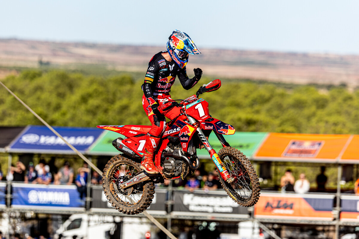 Após o segundo título do MXGP, Jorge Prado deixa a competição e vai para os EUA. | Foto de : GasGas