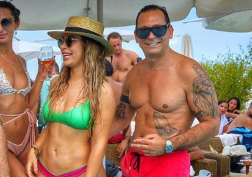 Josip Heit e sua ex-esposa Kristina Heit. Eles se casaram em 2009. | Foto: Instagram Josip Heit / Captura de tela