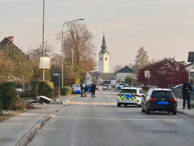 Nesreča Kranj | Foto: Neven Polajnar / Facebook