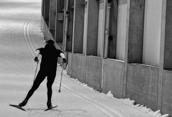 Na pripravah v Oberhofu je zbolela, a to pri njej ni pustilo posledic. | Foto: osebni arhiv