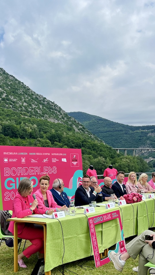 Na novinarski konferenci so organizatorji predstavili predstavili celoten vikend paket dogajanja ob Brezmejnem Giru. | Foto: GO! 2025