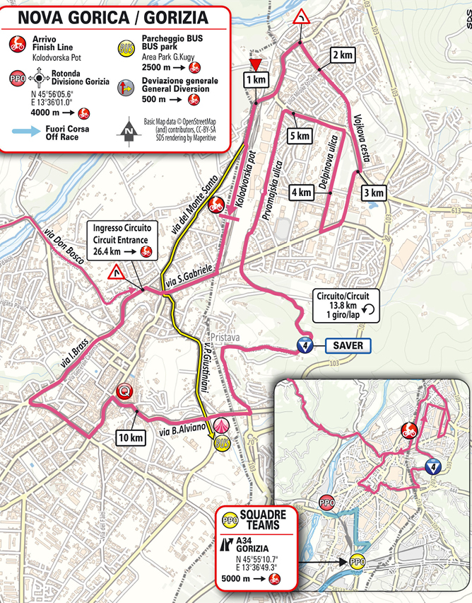 14. etapa Giro Nova Gorica | Foto: Giro d'Italia