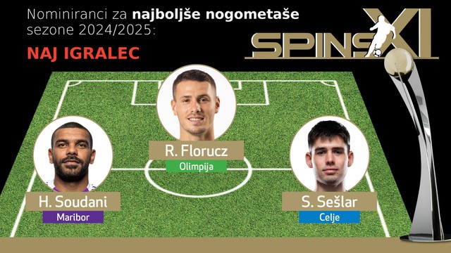 Kdo je najboljši igralec sezone 2024/25 v 1. SNL? Odgovor bo znan v četrtek. | Foto: SPINS