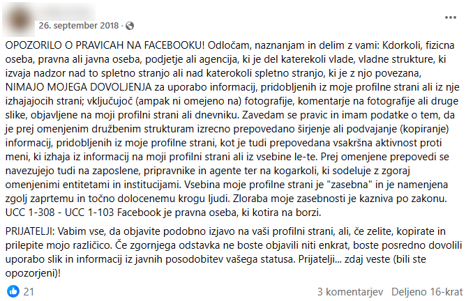 Facebook Prevara | Foto: Posnetek zaslona