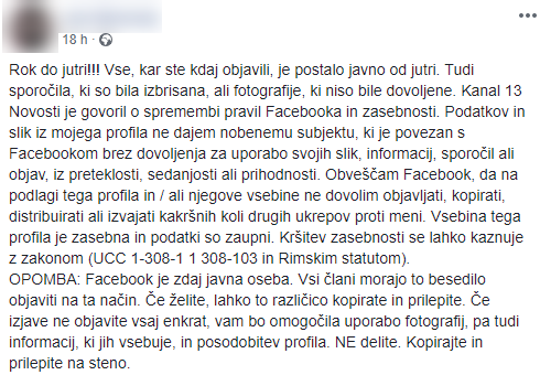 Facebook Prevara | Foto: Posnetek zaslona