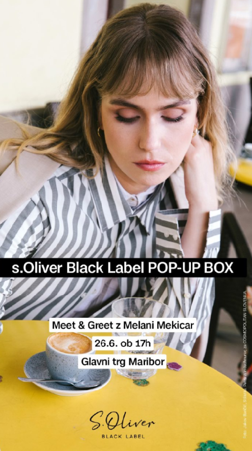 s.Oliver Black Label POP-UP BOX - otvoritev | Foto: 
