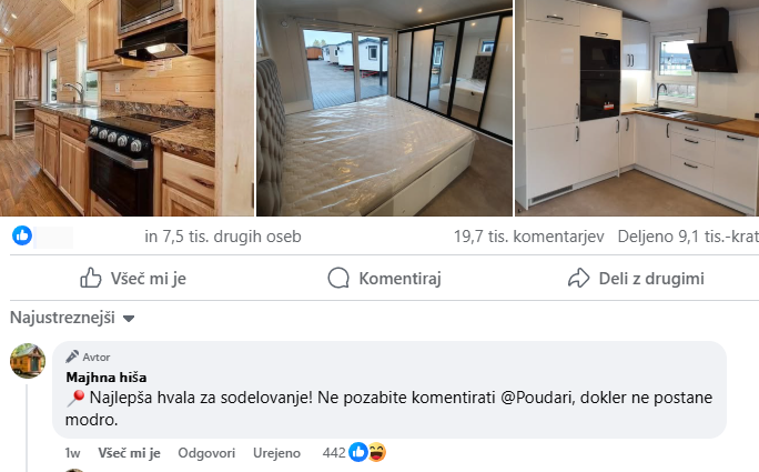Majhna hiša scam | Foto: Posnetek  zaslona