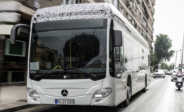Mercedes električni avtobus | Foto: Mercedes-Benz