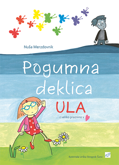"V tej knjigi smo mi. Ula je deklica, ki vključuje vse tri deklice. Od vsake je nekaj. Tudi besede so od vsake nekatere. Najmlajša je sicer najmanj vključena, ker ni imela interakcij z očetom, a odločila sem se, da ostanem pri enem liku, pri eni deklici in da ne pišem o vsaki posebej." | Foto: Osebni arhiv