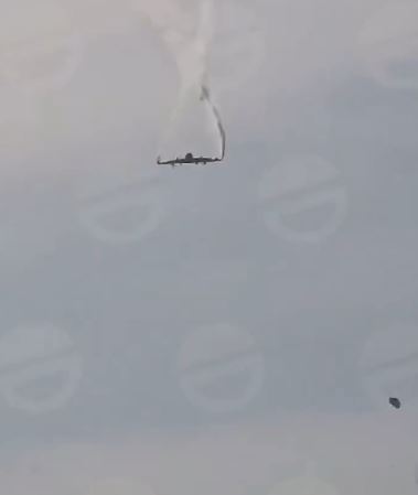 letalo, Nato, strmoglavljenje | Foto: X/@visionergeo