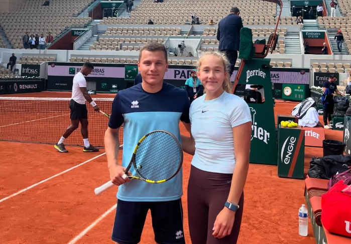 Jan Dimitrijevič skupaj z Mirro Andreevo. | Foto: Osebni arhiv