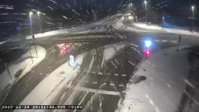 Spodnje Hoče, Rogoza, sneg | Foto: DARS