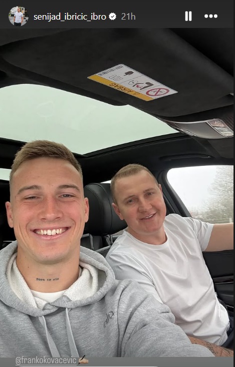 Franko Kovačević sodeluje s Senijadom Ibričićem. | Foto: Instagram