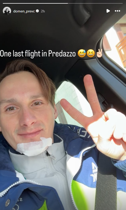 Domen Prevc | Foto: Instagram