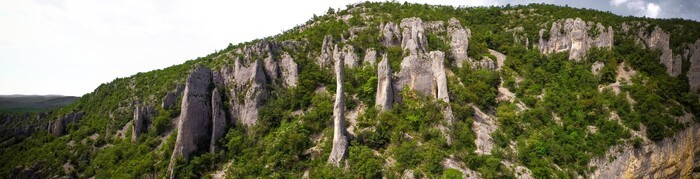 Učka, kanjon Vela Draga | Foto: HTS/Ivo Biočina