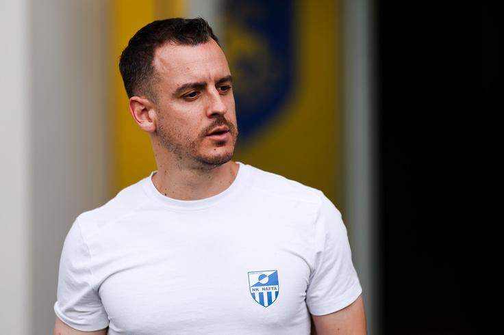 Gonzalo Escudero je prvi trener Nafte, a ker nima potrebne licence, osrednjo vlogo opravlja njegov rojak Mere Hermoso. | Foto: Filip Barbalić