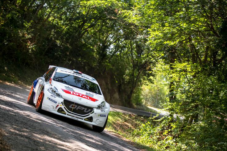Rok Turk  bo s peugeotom 208 R5 glavni slovenski adut v boju za vrh skupne razvrstitve. | Foto: WRC Croatia