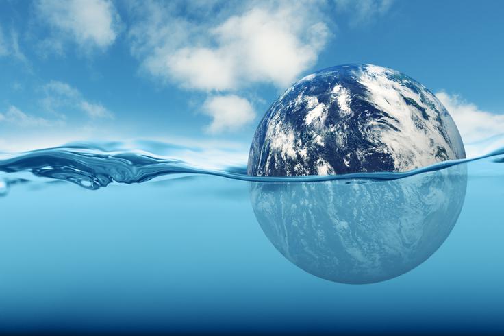 Tudi temperature morske površine še naprej podirajo rekorde. "Leta 2023 je dinamika oceanov preprosto pobesnela," še opozarja Rockstrom. | Foto: Shutterstock