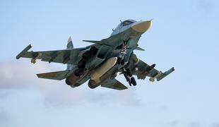 Ukrajinska vojska sestrelila dragocen ruski bombnik Su-34