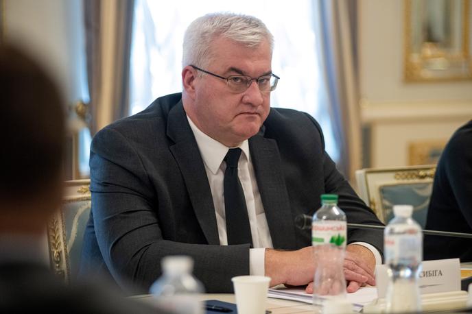 Andrij Sibiha | Ukrajinski zunanji minister Andrij Sibiha je sporočil, da je bila Madžarski poslana uradna nota z zahtevo po izpustitvi bančnih uslužbencev. | Foto Guliverimage