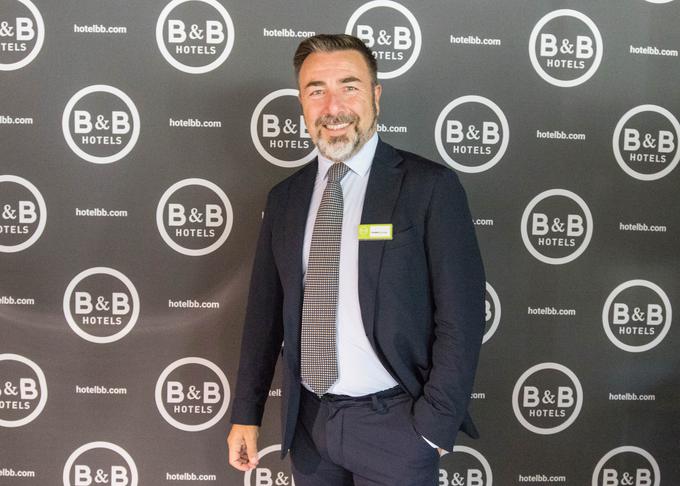 Valerio Duchini, izvršni direktor B&B hotels Slovenija, Italija in Madžarska. | Foto: 