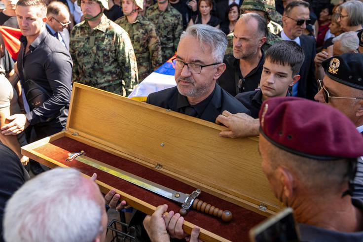 Ratko Mladić, pogreb, Beograd | Foto: Reuters