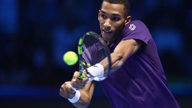 Sinner dobil še tretji dvoboj, zadnji finalist Auger-Aliassime