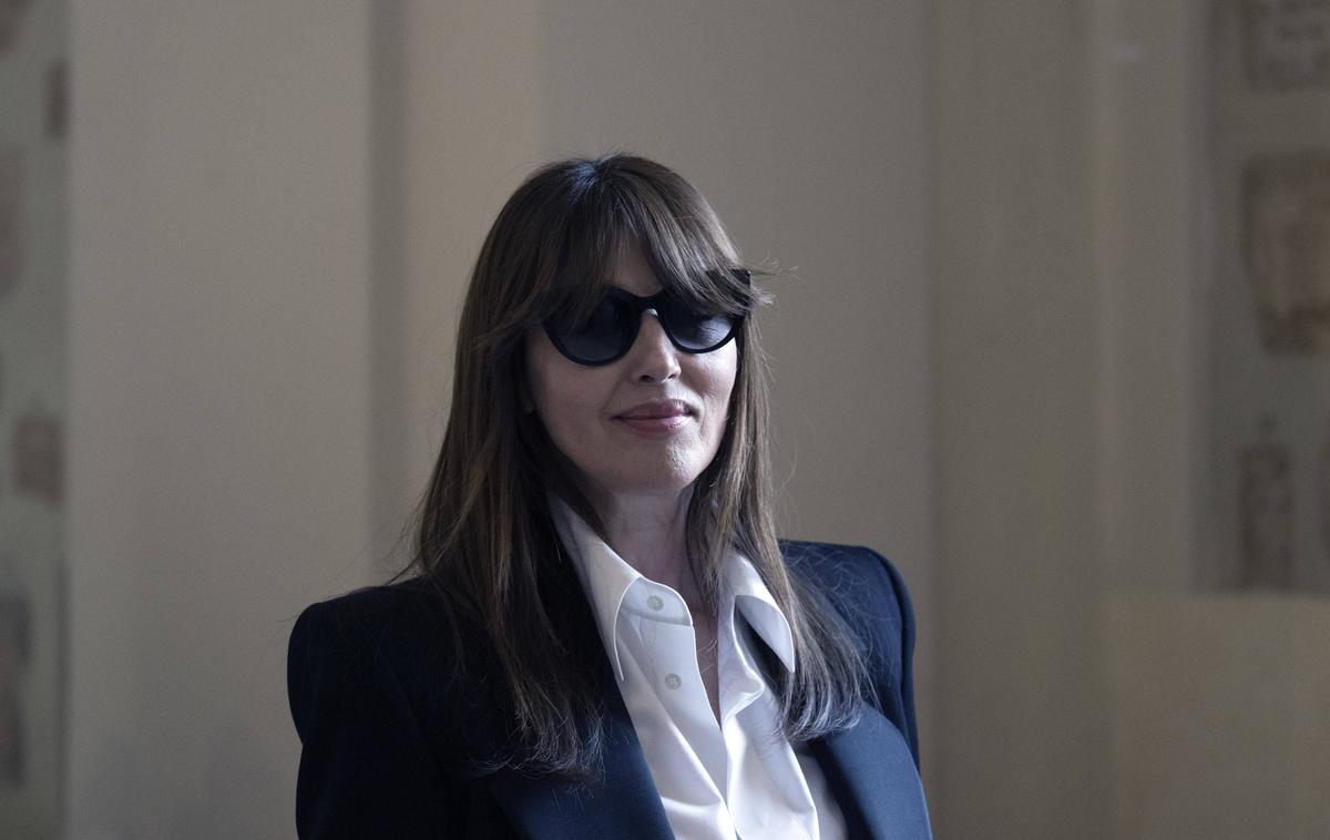 Sprejem filmskih zvezdnikov pri papežu Leonu XVI. v Vatikanu | Italijanska filmska igralka Monica Bellucci je bila ena izmed sto povabljenih na papeževo avdienco. | Foto Guliverimage