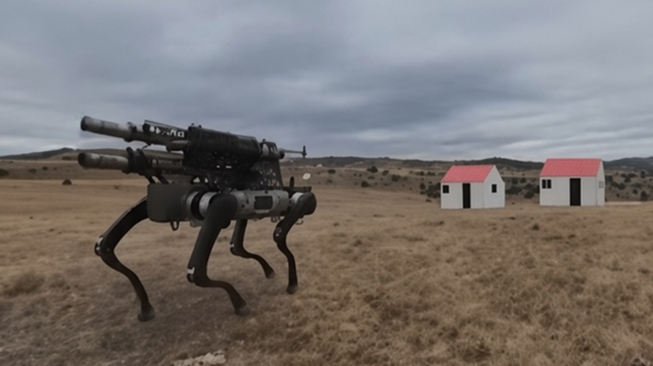 Srbska vojska predstavila ubijalske robotske pse