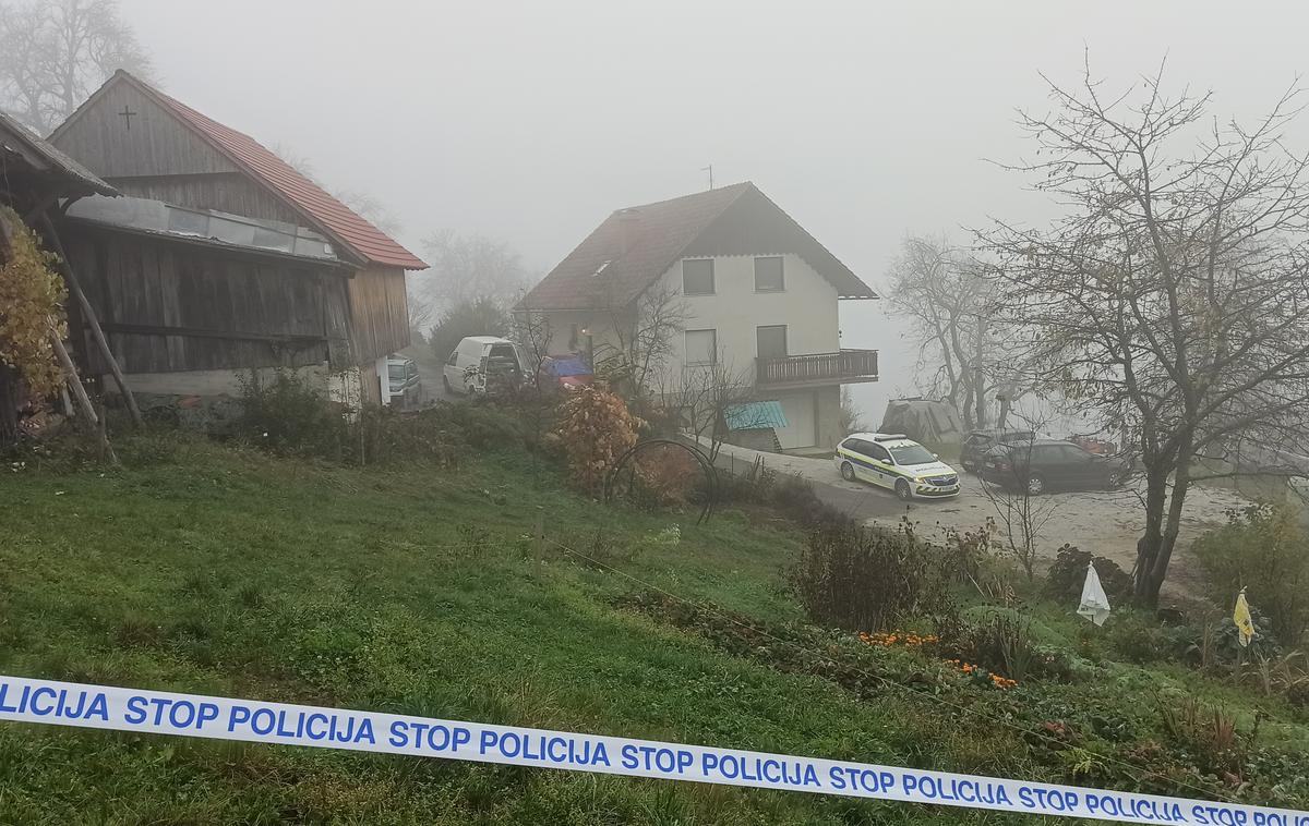 Trojni umor pri Ljubljani | Policija je razkrila nove podrobnosti glede ponedeljkovega trojnega umora v vasi Dolgo Brdo blizu Janč. | Foto Planet TV